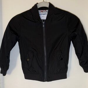 Old Navy Kids Black Puffer Coat